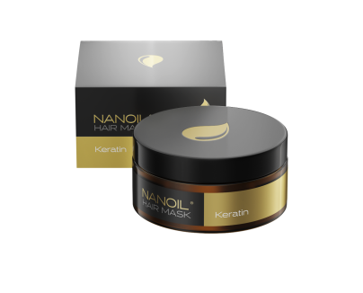 Keratin hair mask by Nanoil. The best choice that you can make to improve the strands overnight