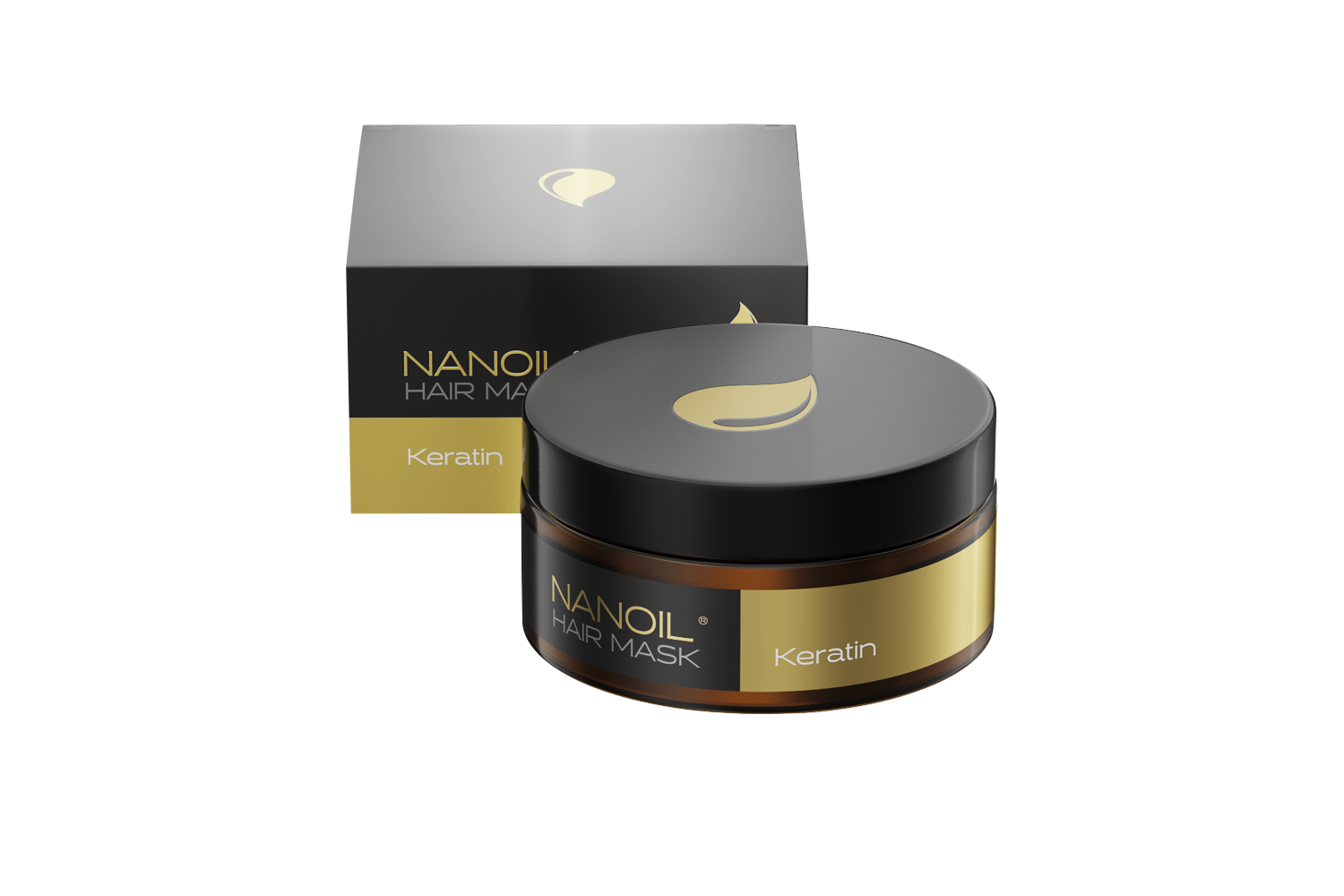 Keratin hair mask by Nanoil. The best choice that you can make to improve the strands overnight